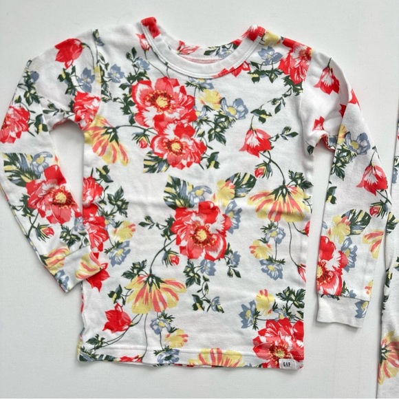 Baby Gap Girls Organic Pajama Set Size 5 Years - Picture 2 of 14